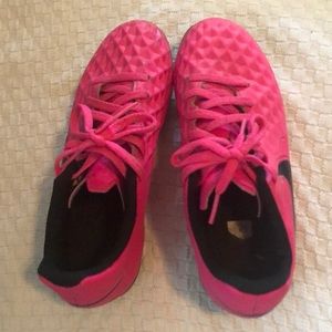 Girls Nike Tiempo soccer cleats
